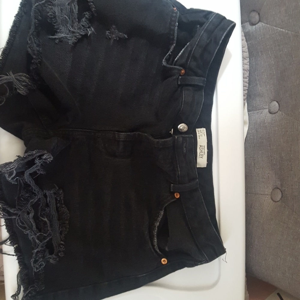 Cut off moto Ashley shorts